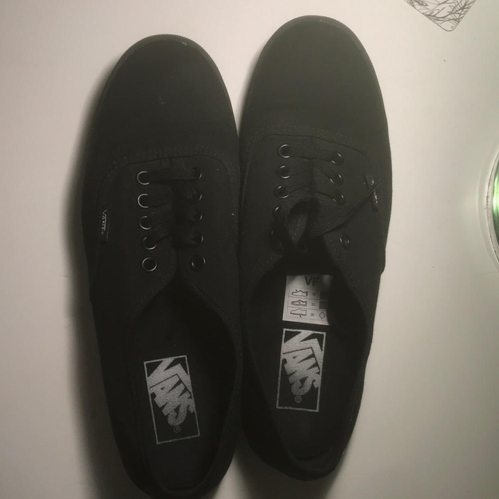 Black Womens Van’s 9